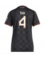 Billige Bayern Munich Jonathan Tah #4 Tredjedrakt Dame 2025-26 Kortermet